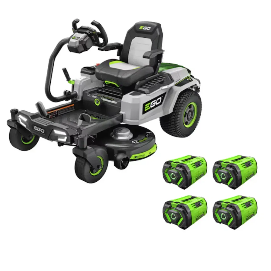 EGO POWER+ Z6 e-Steer 22 HP 42-Inches 56-volt Lithium ion Electric Zero-Turn Riding lawn mower EGO POWER+ Z6 e-Steer 22 HP 42-Inches 56-volt Lithium ion Electric Zero-Turn Riding lawn mower