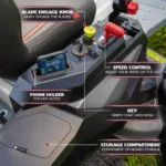 Cruz 42 in. 19.0 HP 540cc EX1900 Series Briggs and Stratton Engine Dual Hydrostatic