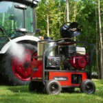 4000 PSI 4 GPM Honda E-Start Engine Hot Water Pressure Washer with Hose Reel (HPW40H)