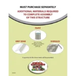 Value 10 ft. W x 14 ft. D Storage Shed