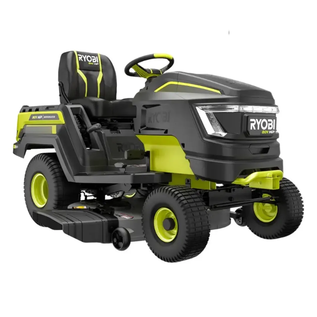 Ryobi 80V HP Brushless 42 in. Battery Electric Cordless Riding Lawn Tractor Ryobi 80V HP Brushless 42 in. Battery Electric Cordless Riding Lawn Tractor