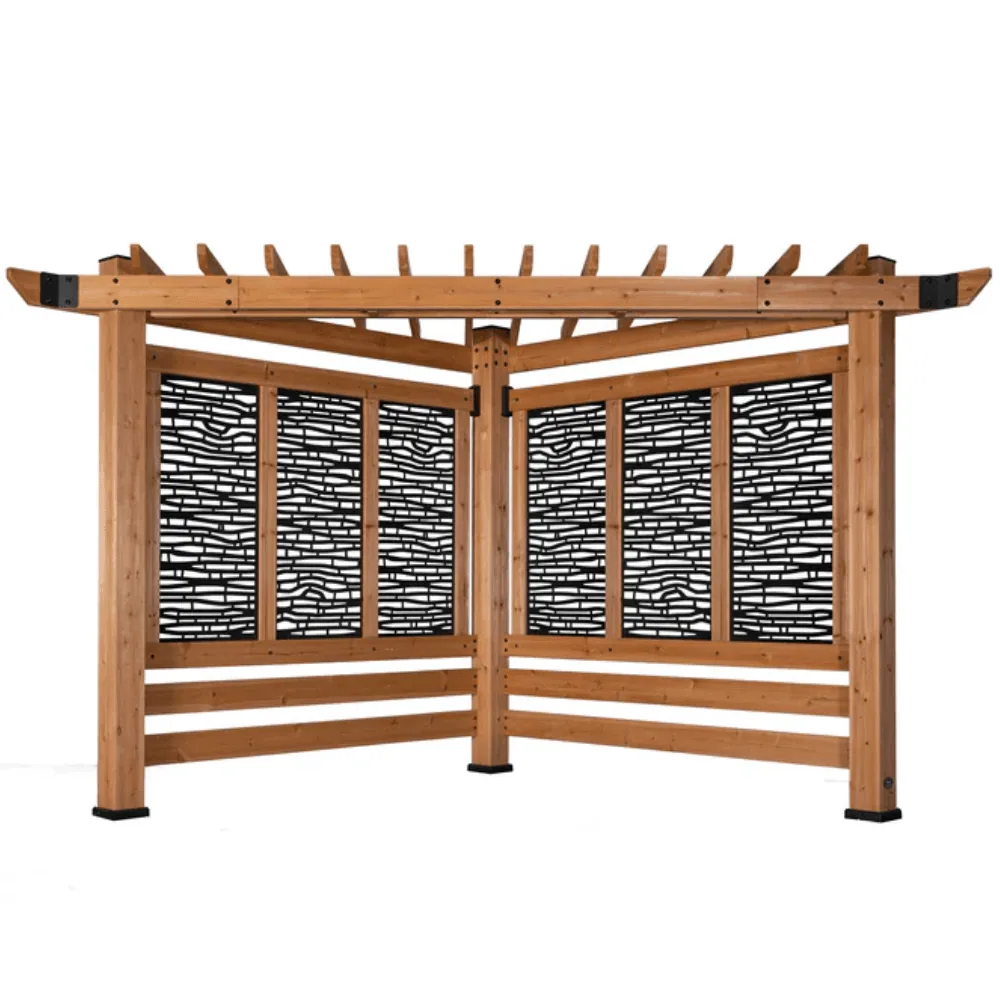 Backyard Discovery Verona Cedar Cabana Pergola Backyard Discovery Verona Cedar Cabana Pergola