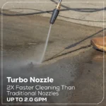 Greenworks Pro 3000-PSI 2.0-GPM Cold Water Electric Pressure Washer with 5 Spray Tips