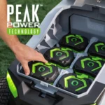 EGO Power+ T6 TR4204 42 in. 56 V Battery Riding Mower Kit