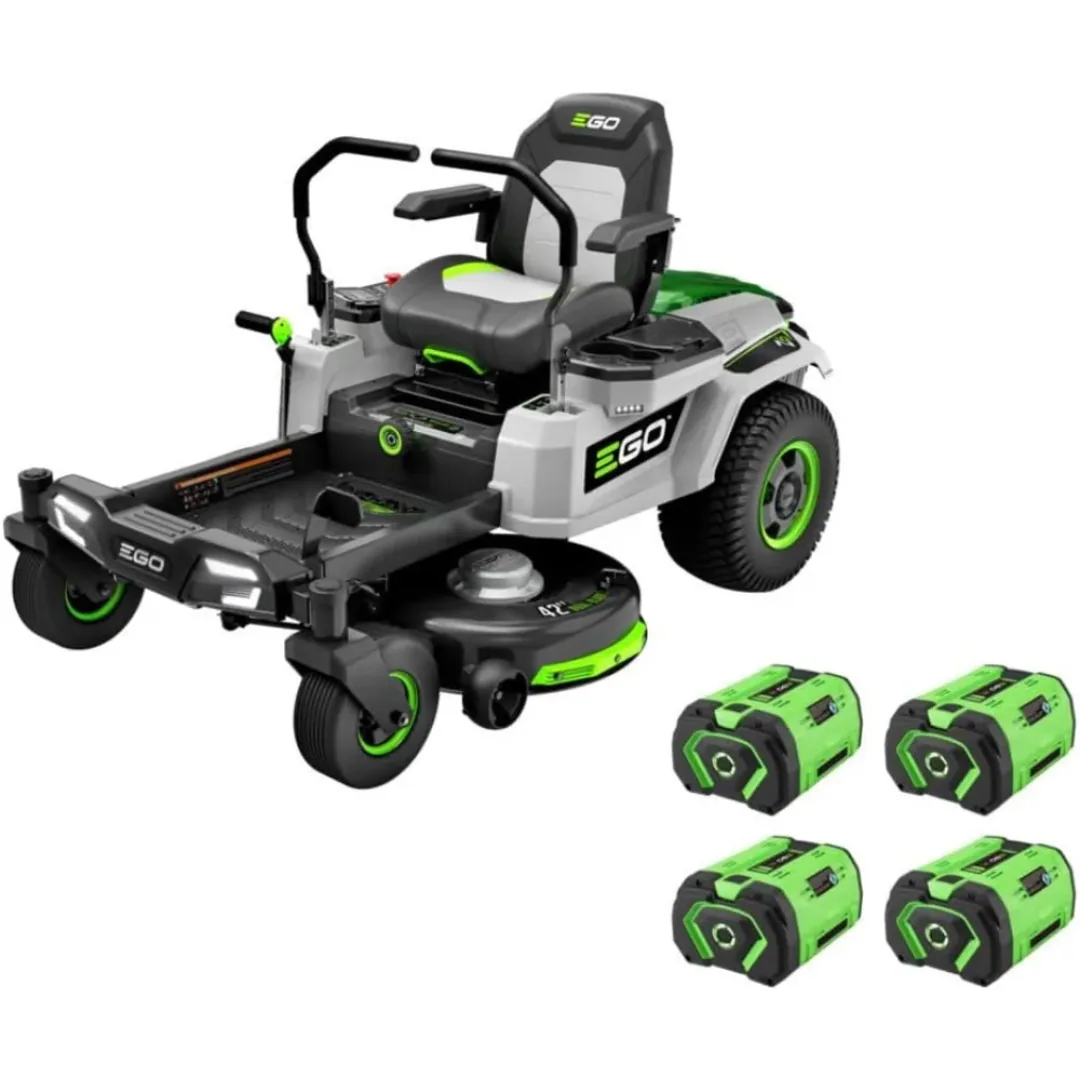 EGO Power+ZT4204L 42-Inch 56-Volt Lithium-ion Cordless Z6 Zero Turn Riding Mower EGO Power+ZT4204L 42-Inch 56-Volt Lithium-ion Cordless Z6 Zero Turn Riding Mower