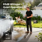 Crossfalls Retractable Pressure Washer Ultra – Wall-Mounted Brushless Electric Pressure Washer