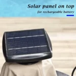 PURPLE LEAF Double Top Deluxe Solar Powered LED