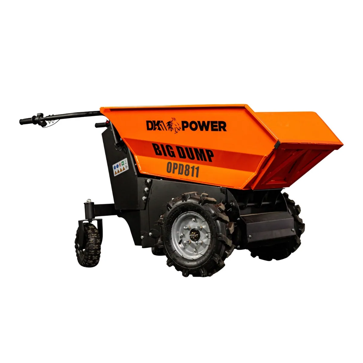 Detail K2 Big Dump 1100 Pound Electric Power Dump Cart Detail K2 Big Dump 1100 Pound Electric Power Dump Cart