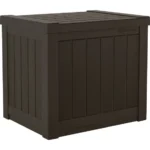 Suncast 22 Gallon Small Deck Box – Java