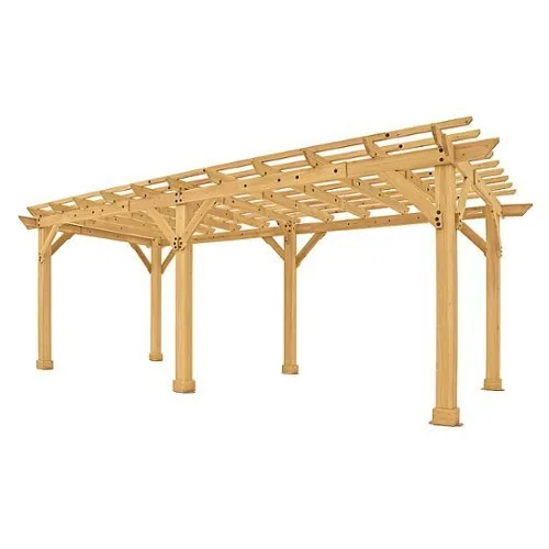 Yardistry 10 x 22 Meridian Pergola Yardistry 10 x 22 Meridian Pergola