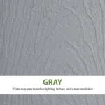 EverSafe Modern Outdoor Storage Shed – Gray Finish