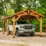 Backyard Discovery 20′ x 12′ Norwood Carport Gazebo — product view 1
