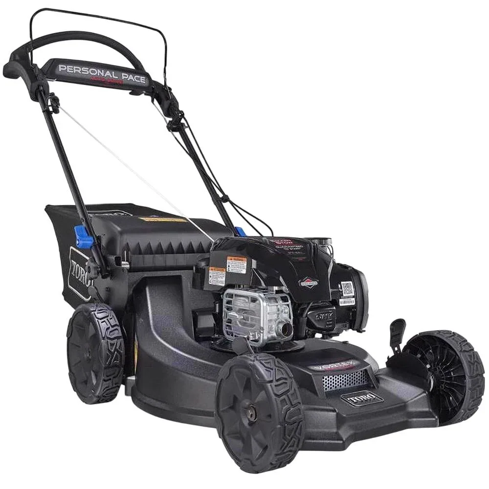 Toro 21-Inch 163cc Super Recycler SmartStow Gas Self-Propelled Lawn Mower Toro 21-Inch 163cc Super Recycler SmartStow Gas Self-Propelled Lawn Mower