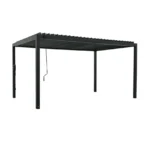 Backyard Discovery Sarasota 16’x10′ Galvanized Steel Louvered Pergola