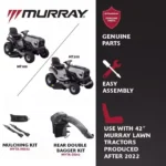 Murray MT100 42 in. 13.5 HP 500cc E1350 Series Briggs and Stratton Engine 6-Speed