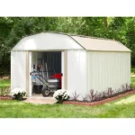 Arrow 10 ft x 14 ft Lexington Galvanized Storage Shed