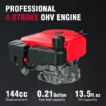 17-Inch 144cc Gas Push 3-in-1 Lawn Mower DV8618P