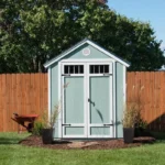 Garden D Wood Storage Shed 6 ft. W x 8 ft.