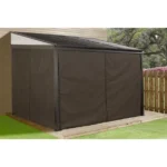 Sojag 10 x 12 ft. Portland No.53 Wall Gazebo Steel Roof