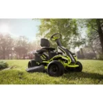 RYOBI 38 in. 100 Ah Battery Electric Rear Engine Riding Lawn Mower