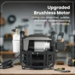 Crossfalls Retractable Pressure Washer Ultra – Wall-Mounted Brushless Electric Pressure Washer