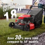17-Inch 144cc Gas Push 3-in-1 Lawn Mower DV8618P