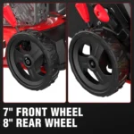 17-Inch 144cc Gas Push 3-in-1 Lawn Mower DV8618P